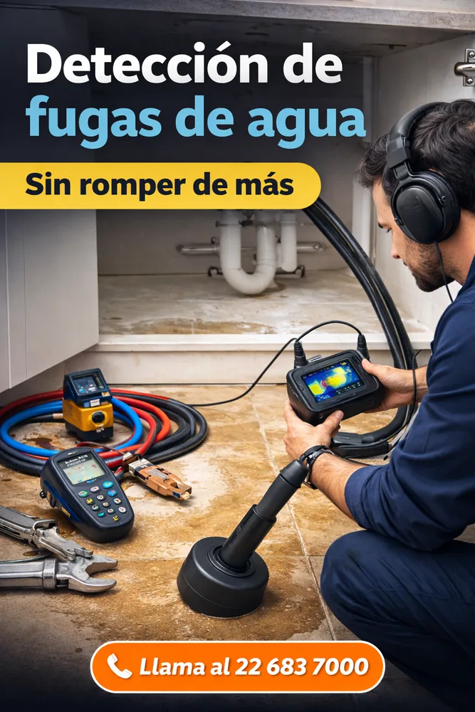 Detección de fugas ocultas
